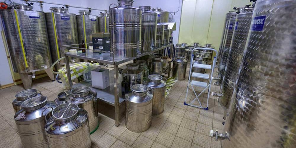 frantioio biosio imbottigliamento stoccaggio