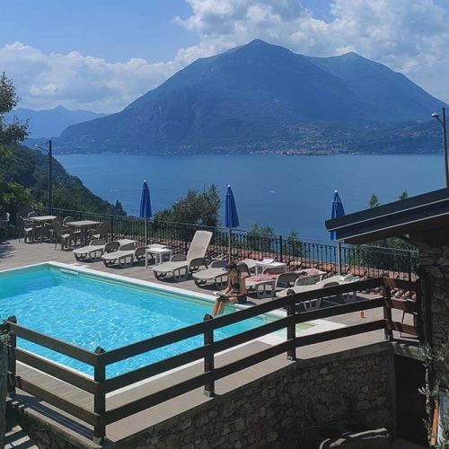 piscina agriturismo biosio lago como